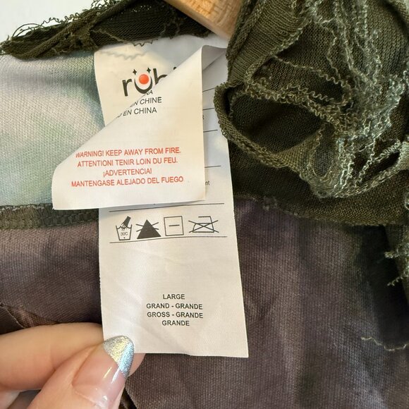 Rubie's Kids Halloween Swamp Zombie Costume Jumpsuit and Mask L - Picture 8 of 11